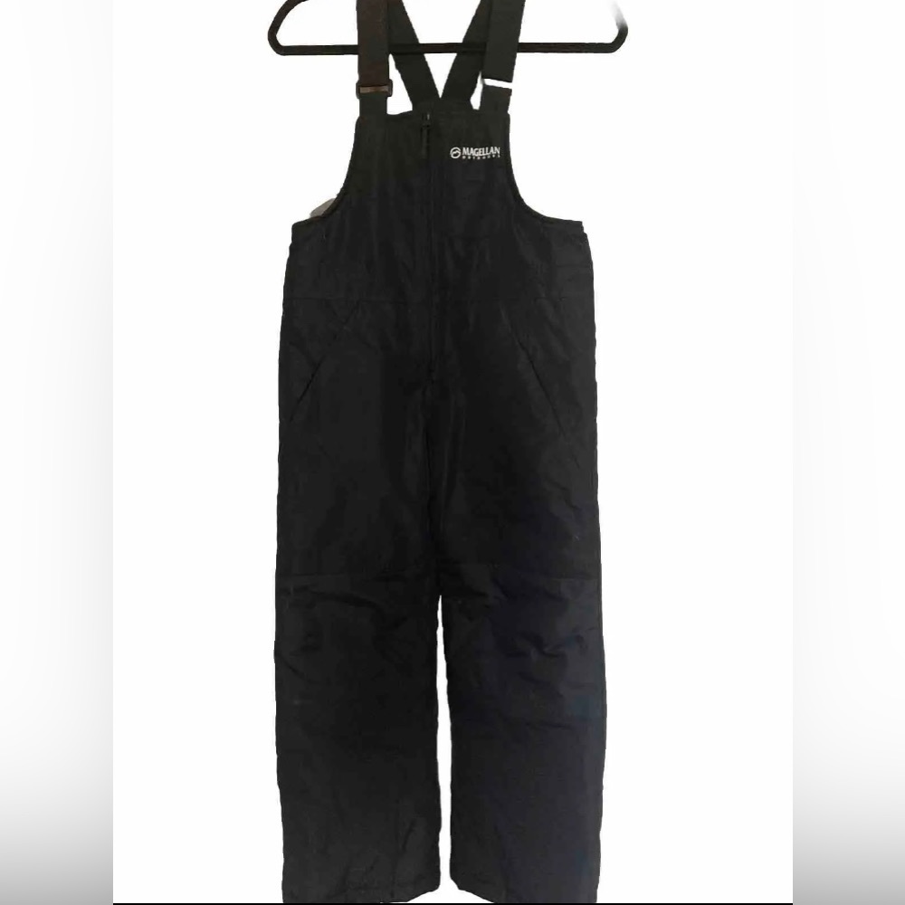 Magellan Black Ski Snow Bib Youth Size Medium
